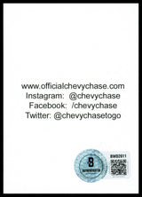 Chevy Chase Autographed Three Amigos Trading Card "Softest Lips in the West" Beckett BAS QR Stock #261951