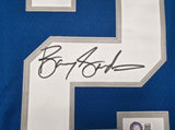 Detroit Lions Barry Sanders Autographed Blue Authentic Mitchell & Ness 1996 NFL Legacy Throwback Jersey Size 48 Beckett BAS QR Stock #260156