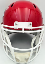 Kenneth Walker III Autographed Kansas City Chiefs Red Full Size Speed Replica Helmet Beckett BAS Witness Stock #262127