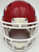 Kenneth Walker III Autographed Kansas City Chiefs Red Speed Mini Helmet Beckett BAS Witness Stock #262139