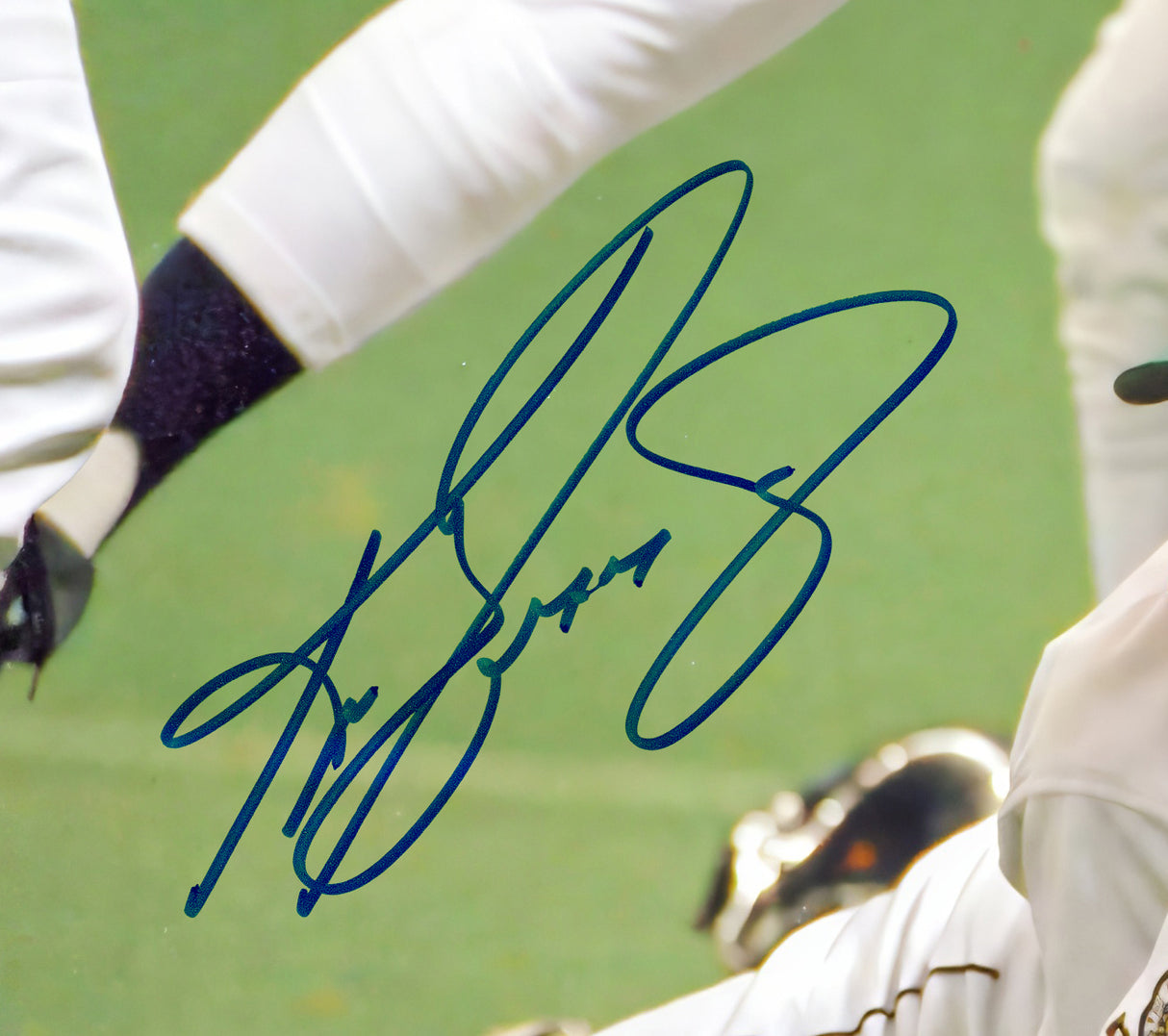 Ken Griffey Jr. Autographed 16x20 Photo Seattle Mariners "The Slide" Beckett BAS Witness Stock #262146