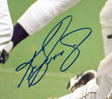 Ken Griffey Jr. Autographed 16x20 Photo Seattle Mariners "The Slide" Beckett BAS Witness Stock #262146