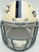 George Pickens Autographed Dallas Cowboys Cream Retro Speed Mini Helmet JSA Witness Stock #262392