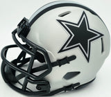 George Pickens Autographed Dallas Cowboys Silver Rave Speed Mini Helmet JSA Witness Stock #262393