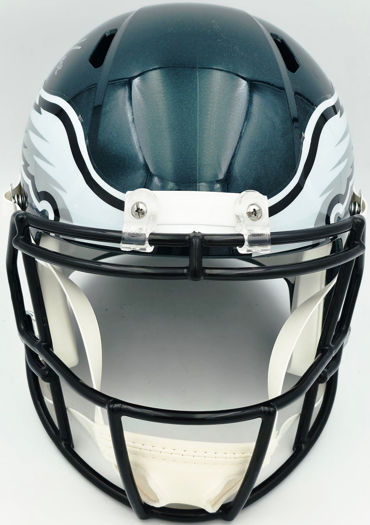 Jason Kelce Autographed Philadelphia Eagles Green Full Size Speed Replica Helmet PSA/DNA ITP Stock #262326