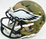 Jason Kelce Autographed Philadelphia Eagles Camo Speed Mini Helmet PSA/DNA ITP Stock #262334