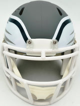 Jason Kelce Autographed Philadelphia Eagles AMP Gray Speed Mini Helmet PSA/DNA ITP Stock #262335