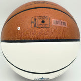 Kon Knueppel Autographed Official Spalding Charlotte Hornets White Logo Basketball Fanatics Holo Stock #262370