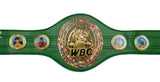 Manny Pacquiao Autographed Green WBC World Championship Boxing Belt Beckett BAS Witness Stock #262342