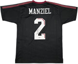 Texas A&M Aggies Johnny Manziel Autographed Black Jersey "Johnny F'cking Football" Beckett BAS Witness Stock #262053