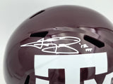 Johnny Manziel Autographed Texas A&M Aggies Maroon 2020 Full Size Speed Replica Helmet "12 HT" Beckett BAS Witness Stock #261979