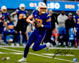 Justin Herbert Autographed 16x20 Photo Los Angeles Chargers Fanatics Holo Stock #262103