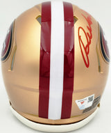 Deebo Samuel Autographed San Francisco 49ers Gold Speed Mini Helmet Fanatics Holo Stock #263019