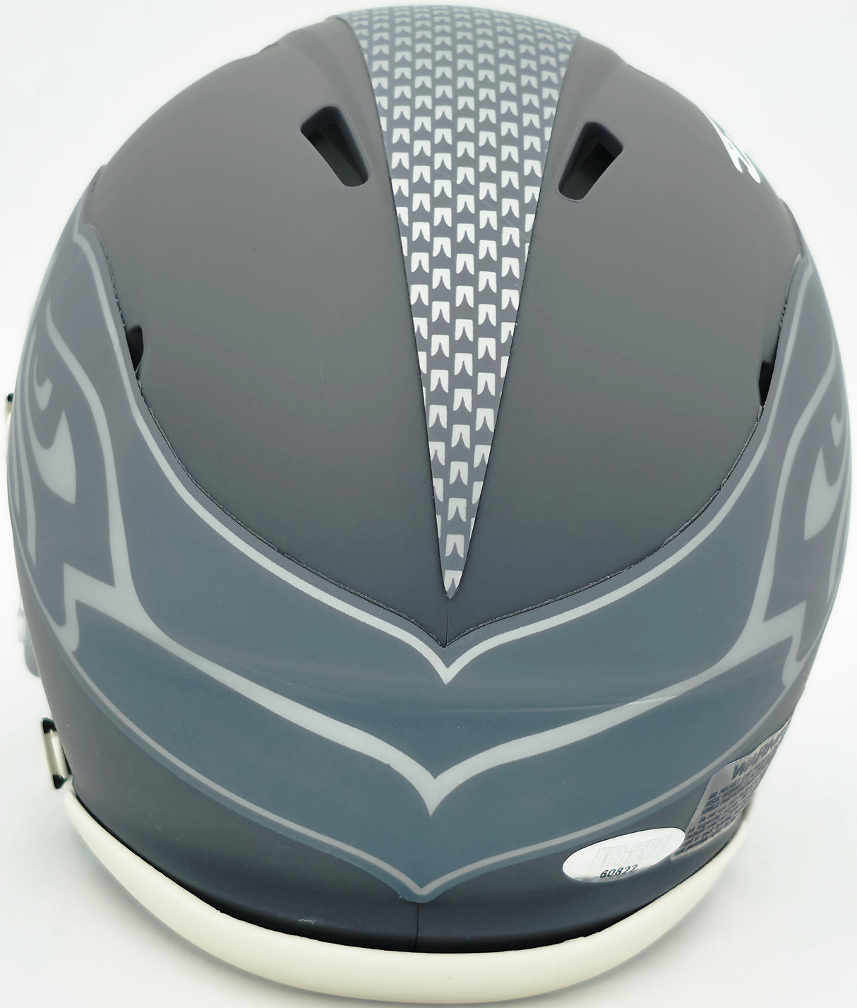 Tory Horton Autographed Seattle Seahawks Slate Gray Speed Mini Helmet MCS Holo Stock #263041