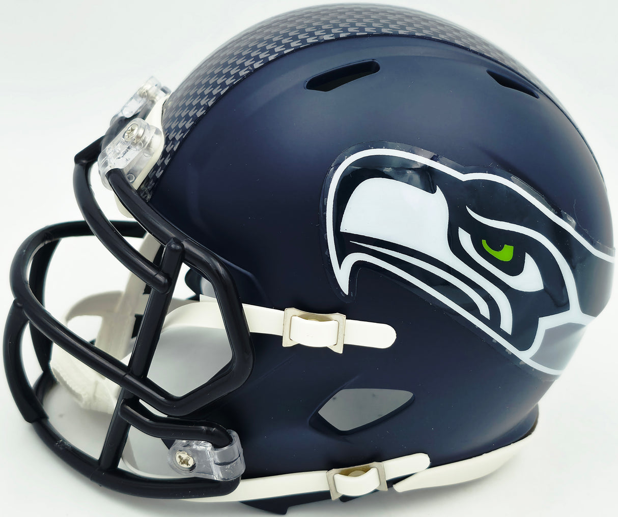 Tory Horton Autographed Seattle Seahawks Blue Speed Mini Helmet MCS Holo Stock #263045