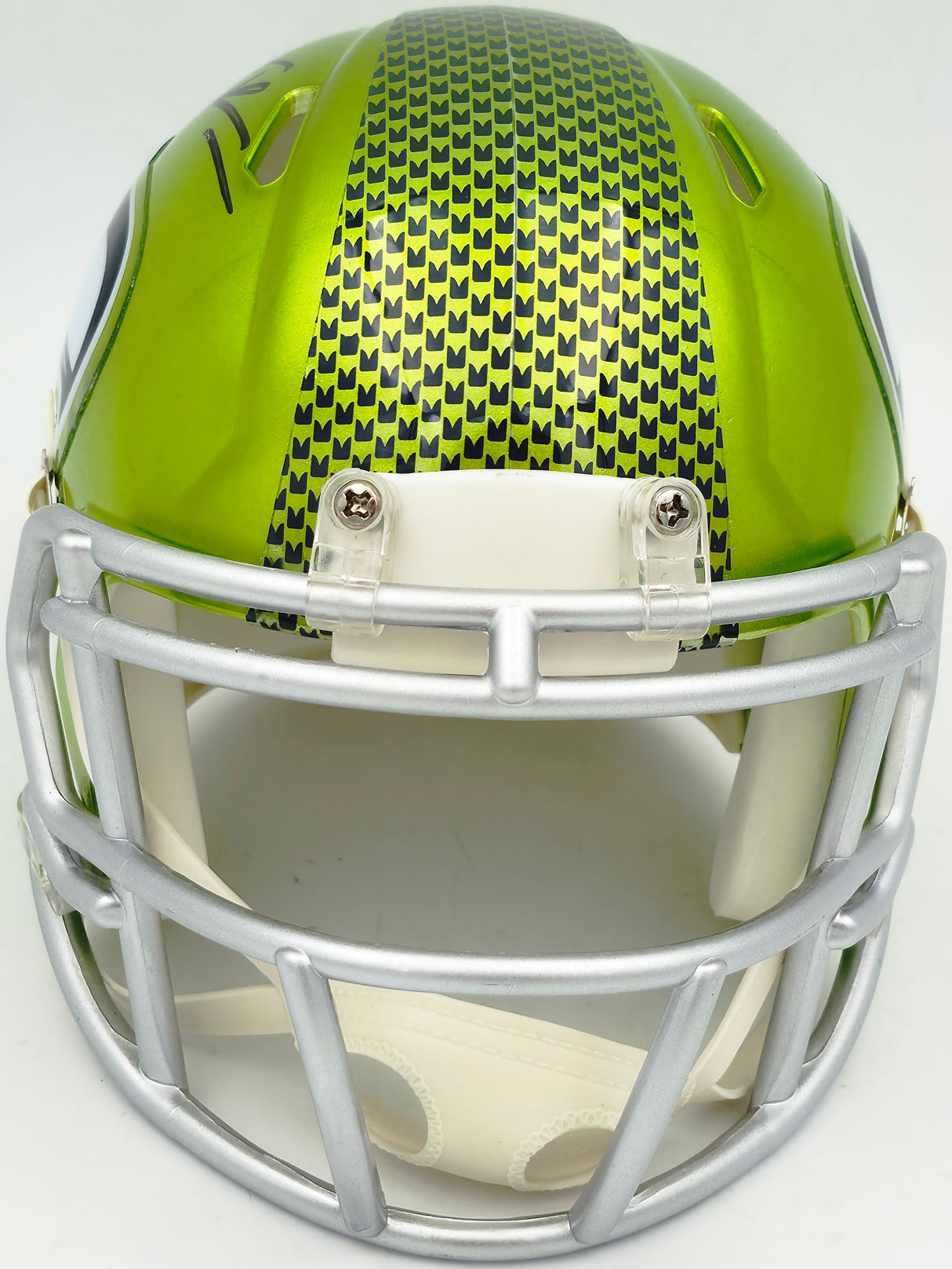 Tory Horton Autographed Seattle Seahawks Flash Green Speed Mini Helmet MCS Holo Stock #263047