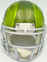 Tory Horton Autographed Seattle Seahawks Flash Green Speed Mini Helmet MCS Holo Stock #263047