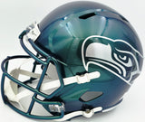 Leonard Williams Autographed Seattle Seahawks Full Size Rivalries Speed Helmet Beckett BAS Witness Stock #262963