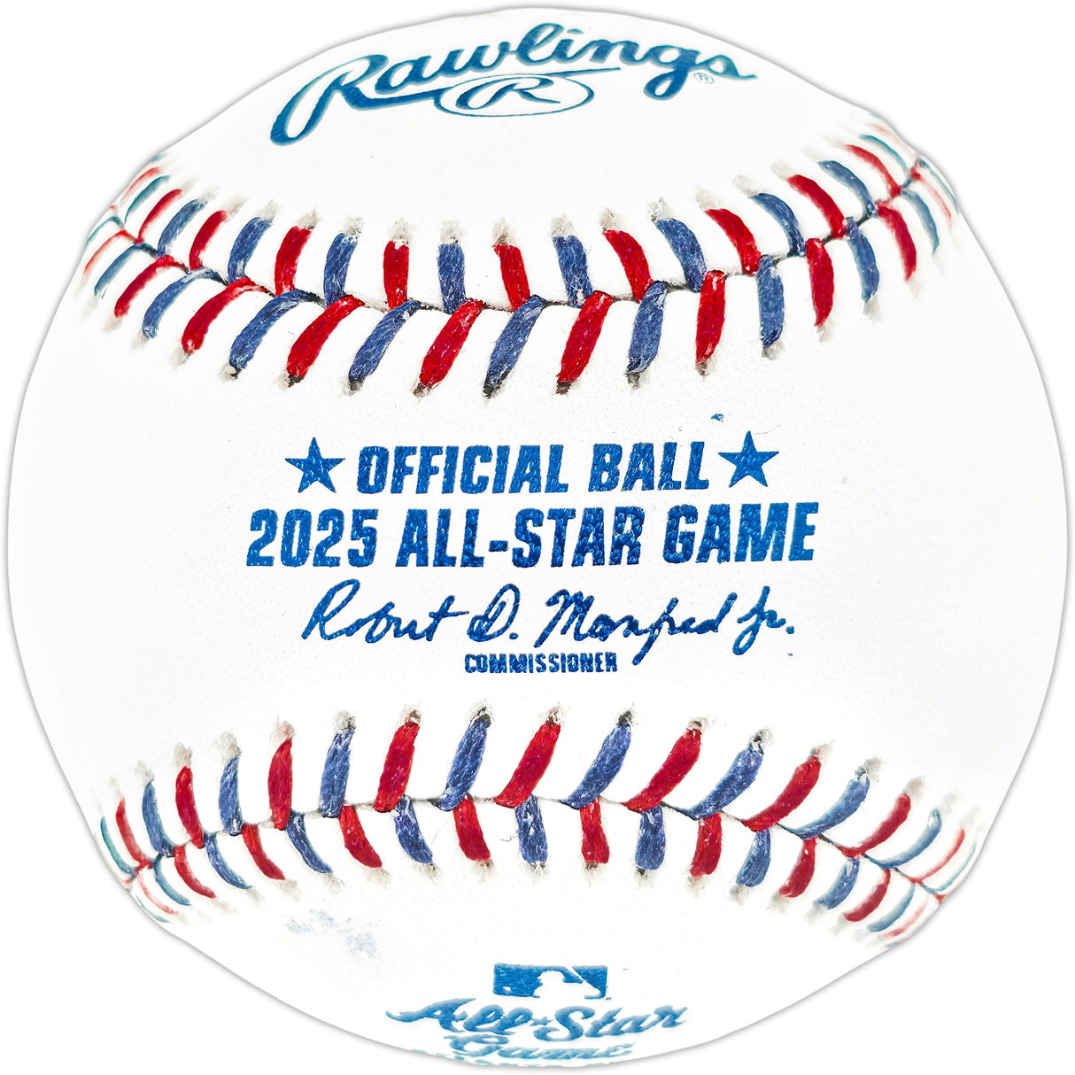 Bryan Woo Autographed Official 2025 All Star Game Logo Game Baseball Seattle Mariners JSA Witness Stock #265415