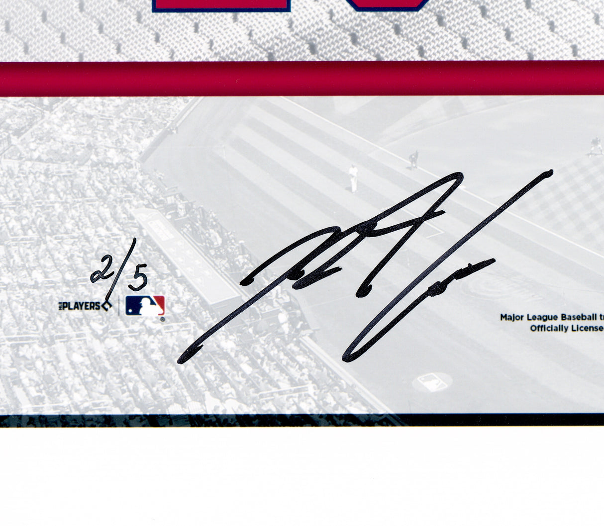 Nolan Arenado Autographed 11x17 Photo St. Louis Cardinals LE #/5 Fanatics & MLB Holo Stock #263011