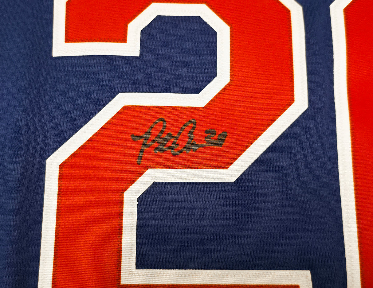 New York Mets Pete Alonso Autographed Blue Nike Jersey Size XL Fanatics & MLB Holo Stock #263024