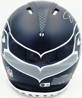 Devon Witherspoon Autographed Seattle Seahawks Blue Full Size Speed Authentic Helmet "SB LX Champs" Beckett BAS Witness Stock #265435