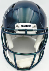 Devon Witherspoon Autographed Seattle Seahawks Full Size Rivalries Speed Authentic Helmet "SB LX Champs" Beckett BAS Witness Stock #265437