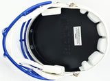 Devon Witherspoon Autographed Seattle Seahawks Cream Full Size Retro Speed Replica Helmet Beckett BAS Witness Stock #265443