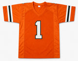 Miami Hurricanes Malachi Toney Autographed Orange Jersey JSA Witness Stock #262505