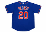 New York Mets Pete Alonso Autographed Blue Nike Jersey Size L Fanatics & MLB Holo Stock #263023