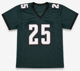 Philadelphia Eagles LeSean McCoy Autographed Green Jersey Beckett BAS Witness Stock #263338