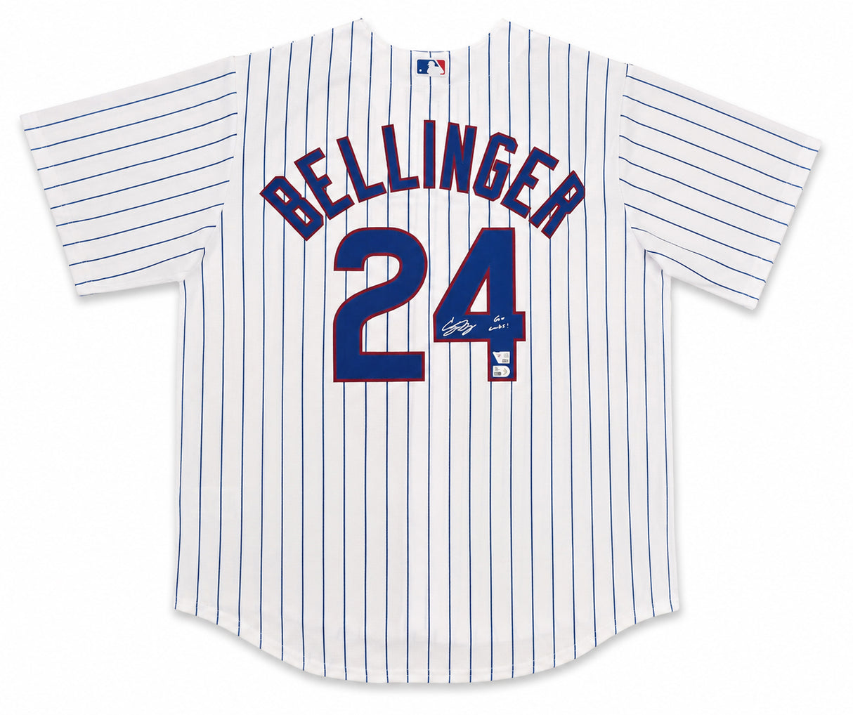 Chicago Cubs Cody Bellinger Autographed White Nike Jersey Size XL "Go Cubs!" #/10 Fanatics & MLB Holo Stock #263021