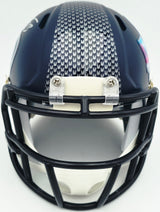Ernest Jones IV Autographed Seattle Seahawks Blue Super Bowl LX Champions Logo Speed Mini Helmet MCS Holo Stock #262474