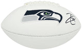 Earl Thomas III Autographed White Seattle Seahawks Super Bowl XLVIII Logo Football Beckett BAS Witness Stock #262447