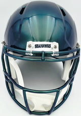 Earl Thomas III Autographed Seattle Seahawks Rivalries Full Size Replica Speed Helmet "SB XLVIII Champs" Beckett BAS Witness Stock #262443
