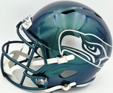Earl Thomas III Autographed Seattle Seahawks Rivalries Full Size Replica Speed Helmet "SB XLVIII Champs" Beckett BAS Witness Stock #262443