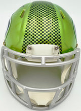 Earl Thomas III Autographed Seattle Seahawks Flash Green Speed Mini Helmet Beckett BAS Witness Stock #262448