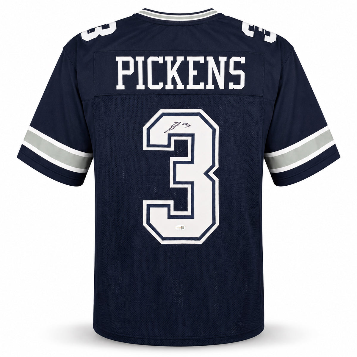 Dallas Cowboys George Pickens Autographed Blue Jersey JSA Witness Stock #262414