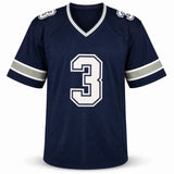 Dallas Cowboys George Pickens Autographed Blue Jersey JSA Witness Stock #262414
