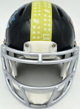 Byron Murphy II Autographed Seattle Seahawks Black Super Bowl LX Logo Speed Mini Helmet MCS Holo Stock #262524
