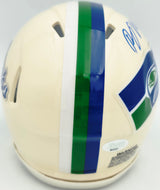 Byron Murphy II Autographed Seattle Seahawks Cream Retro Speed Mini Helmet MCS Holo Stock #262526