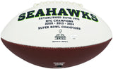 Byron Murphy II Autographed Seattle Seahawks White Logo Football MCS Holo Stock #262527