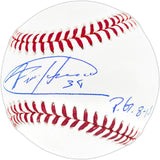 Felix Hernandez Autographed Official MLB Baseball Seattle Mariners "P.G. 8-15-12" Beckett BAS Witness Stock #262497