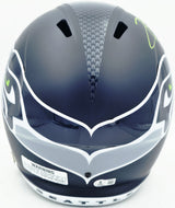Earl Thomas III Autographed Seattle Seahawks Blue Full Size Replica Speed Helmet "Legion of Boom" Beckett BAS Witness Stock #262445