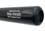 Nolan Arenado Autographed Black Marucci Player Model Baseball Bat St. Louis Cardinals (Marks) Fanatics & MLB Holo Stock #262509