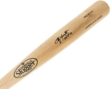 Edgar Martinez Autographed Blonde Louisville Slugger Pro Stock Baseball Bat Seattle Mariners "HOF 19" Beckett BAS Witness Stock #262493