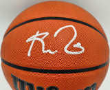 Kevin Garnett Autographed Authentic Series Indoor/Outdoor Basketball Celtics, Timberwolves Beckett BAS Witness Stock #265803