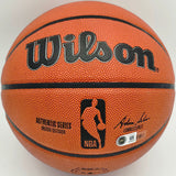 Kevin Garnett Autographed Authentic Series Indoor/Outdoor Basketball Celtics, Timberwolves Beckett BAS Witness Stock #265803