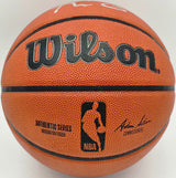 Kevin Garnett Autographed Authentic Series Indoor/Outdoor Basketball Celtics, Timberwolves Beckett BAS Witness Stock #265803