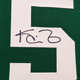 Boston Celtics Kevin Garnett Autographed Green Jersey Beckett BAS Witness Stock #265799